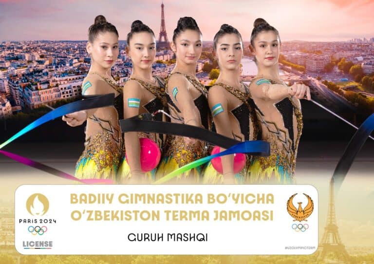 Узбекские гимнастки завоевали лицензию на участие в летней Олимпиаде-2024
