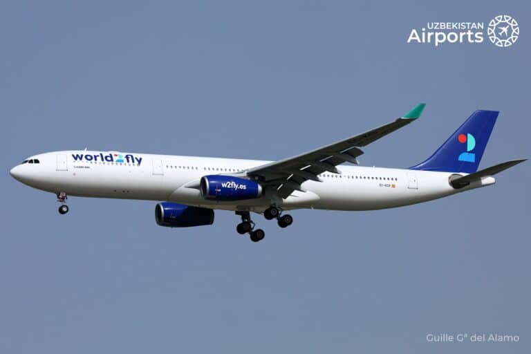 ​World2Fly запускает рейсы из Испании в Узбекистан
