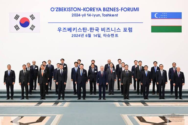 Мирзиёев: Узбекистан и Южная Корея создадут новую форму партнерства