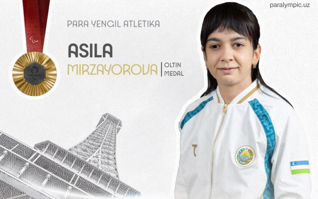 Asila Mirzayorova ilk oltin medal bilan O‘zbekistonni 6-o‘ringa olib chiqdi
