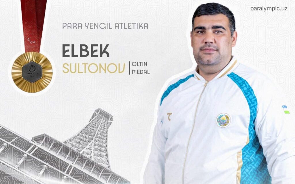 Elbek Sultonov delegatsiya hisobiga uchinchi oltin medalni olib berdi