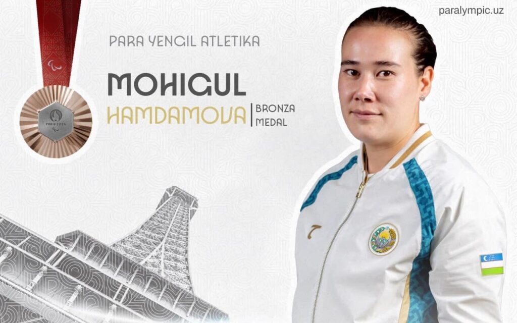 Mohigul Hamdamova bronza medalini qo‘lga kiritdi