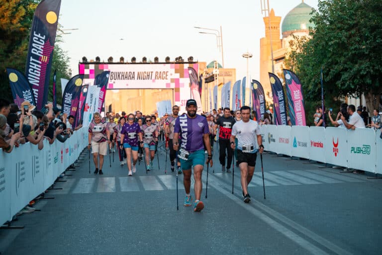 Беги, Ким, беги! Как я поучаствовала в Bukhara Night Race 2024