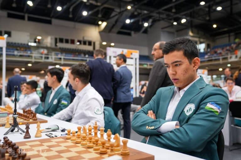 Uzbekistan Score off Israel in International Chess Olympiad