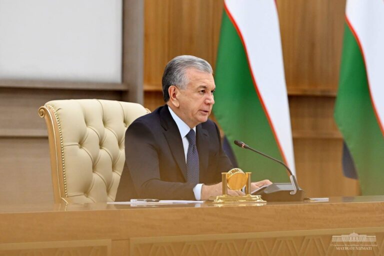 Shavkat Mirziyoyev Motivated Developers to Incorporate Landscaping and Infrastructure