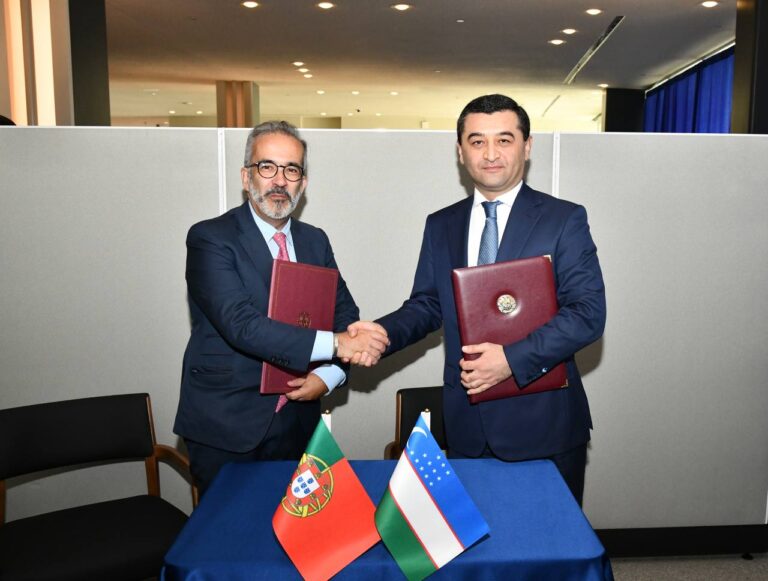 Uzbekistan and Portugal Agreed on Economic Cooperation