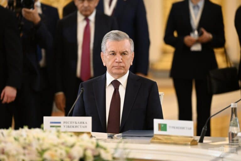 Shavkat Mirziyoyev MDH davlat rahbarlari kengashida ishtirok etmoqda — video