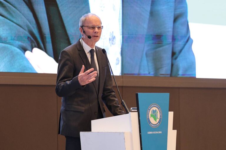 Nobel Prize Winner Jean Tirole Talked about the Common Good in Tashkent