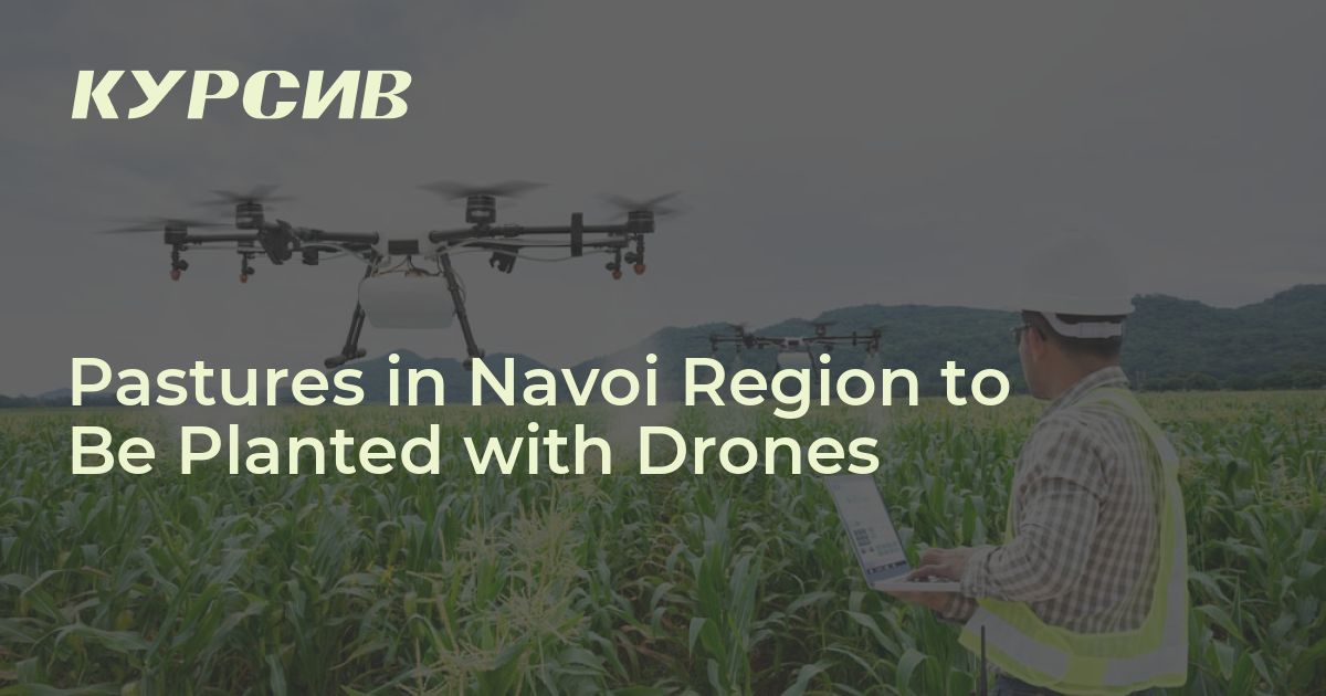 Navoi Pastures in Navoi Region to Be Planted with Drones - Kursiv Media ...
