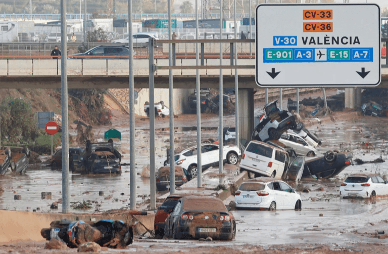 Ispaniyadagi suv toshqinlarida halok bo‘lganlar soni 155 nafarga yetdi