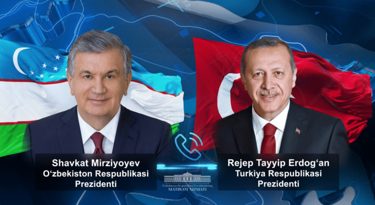 Mirziyoyev Erdog‘anni tavallud kuni bilan tabrikladi