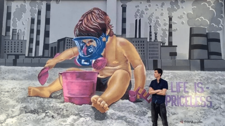 Street Artist Shohruh Suyunov: 