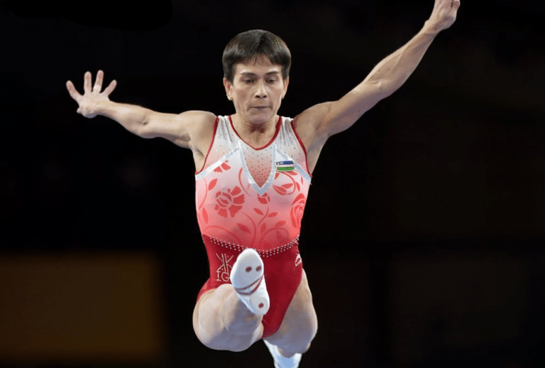 50-year-old Uzbek gymnast secures bronze at World Cup