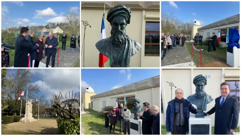 Памятник Беруни открыли во французском Гретц-Арменвиле