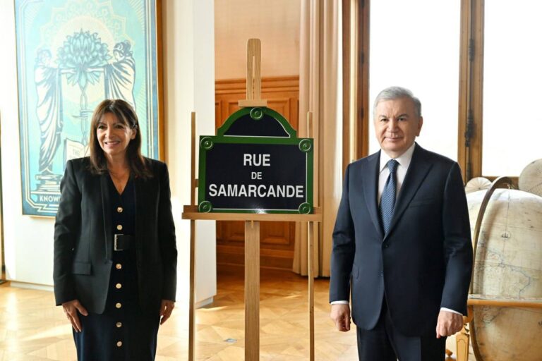 Paris Names Street After Uzbekistan's Samarkand