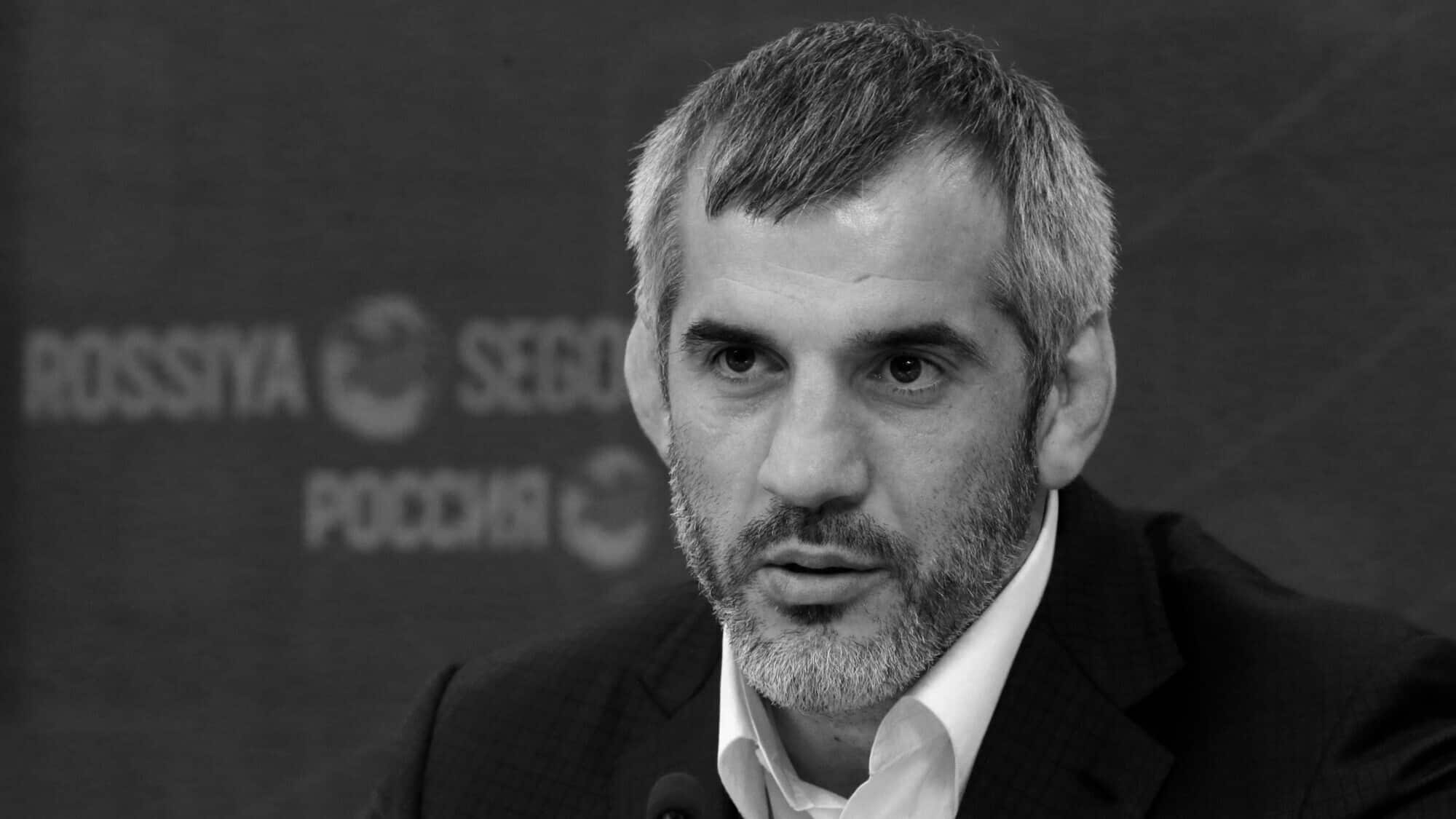 Бувайсар Сайтиев на пресс-конференции.