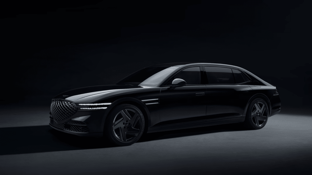 Genesis G90 Long Wheelbase Black taqdim etildi / Foto: Genesis