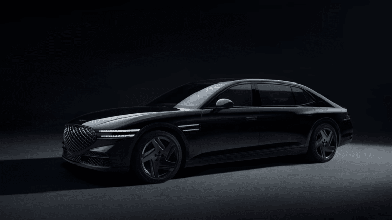 Genesis G90 Long Wheelbase Black taqdim etildi