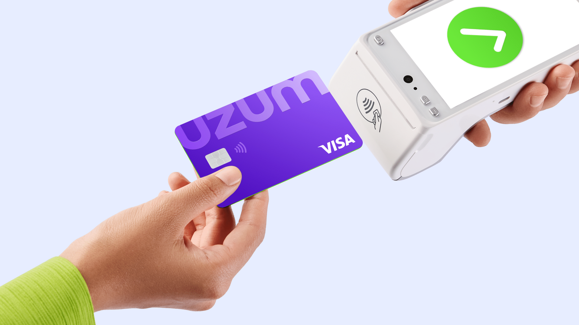 Банковская карта, Visa, Uzum,