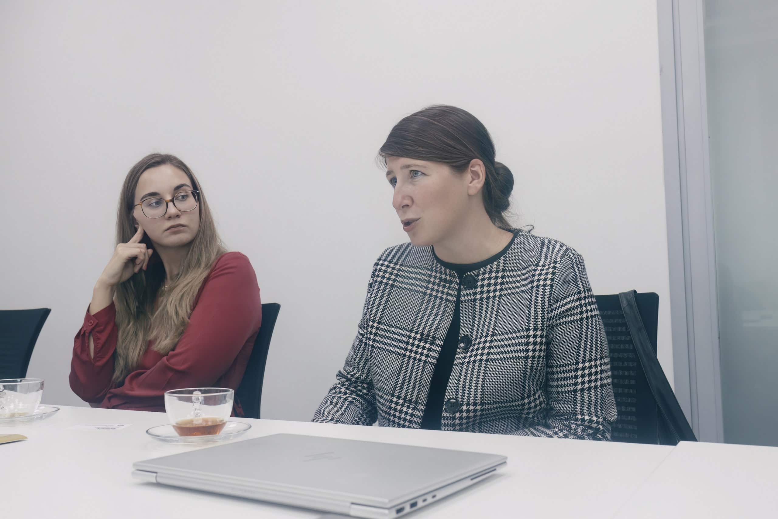 Dr. Zsoka Koczan and Ana Kresic