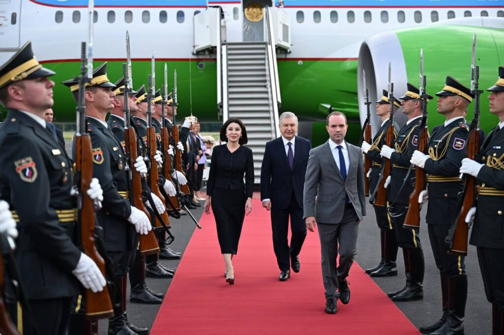 Мирзиёев в Словении