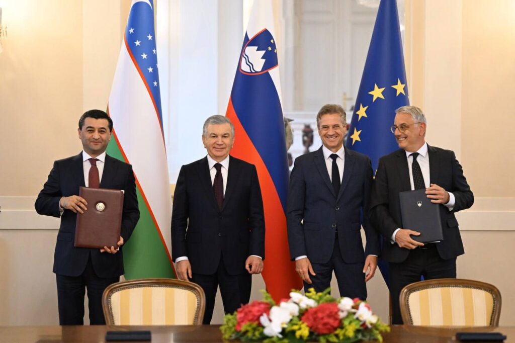 визит Мирзиёева в Словению