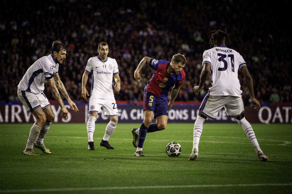 «Barselona» va «Inter» 3:3 / Foto: FCB ning rasmiy X sahifasi