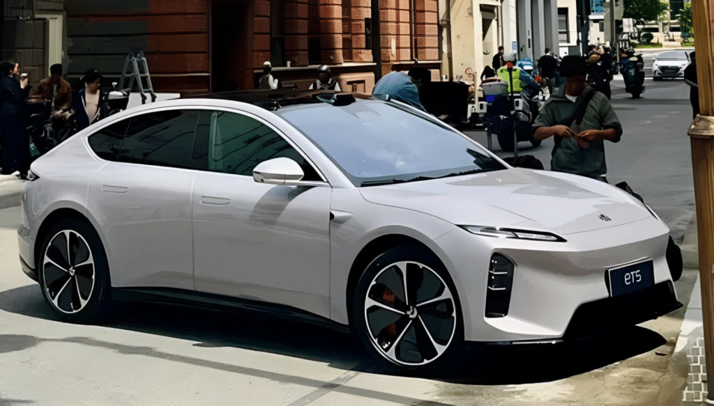 Nio ET5 2025 sun'iy intellekt bilan taqdim etildi / Foto: CarNewsChina