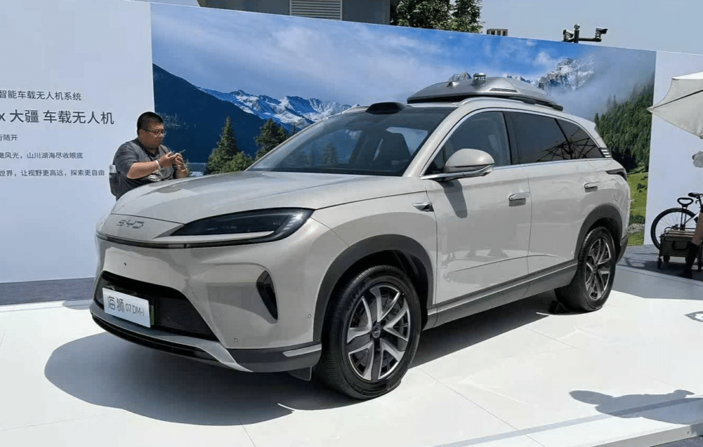 BYD Sealion 07 DM-i global bozorga taqdim etildi / Foto: CarNewsChina