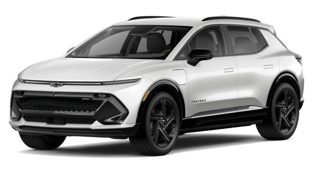 Chevrolet Equinox EV'ning marvarid rangi endi buyurtma qilinmaydi / Foto: Chevrolet
