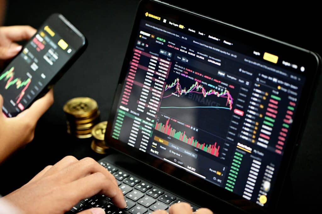 Криптобиржа Binance, торговый терминал
