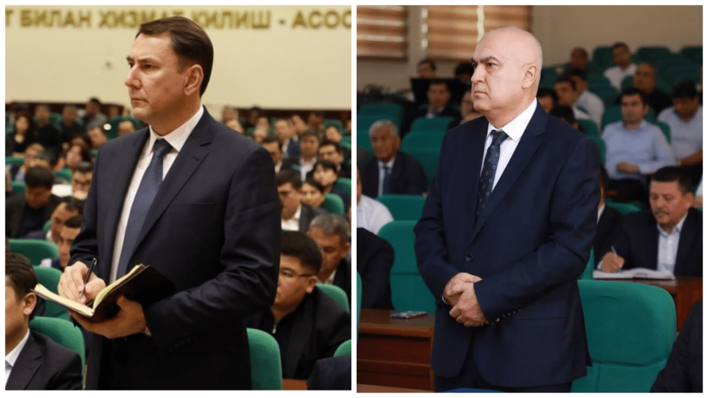 Даврон Султанов и Фаррух Шарипов