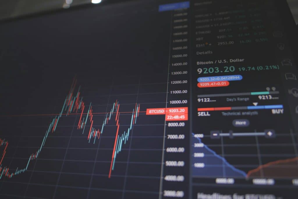 Биржевой график