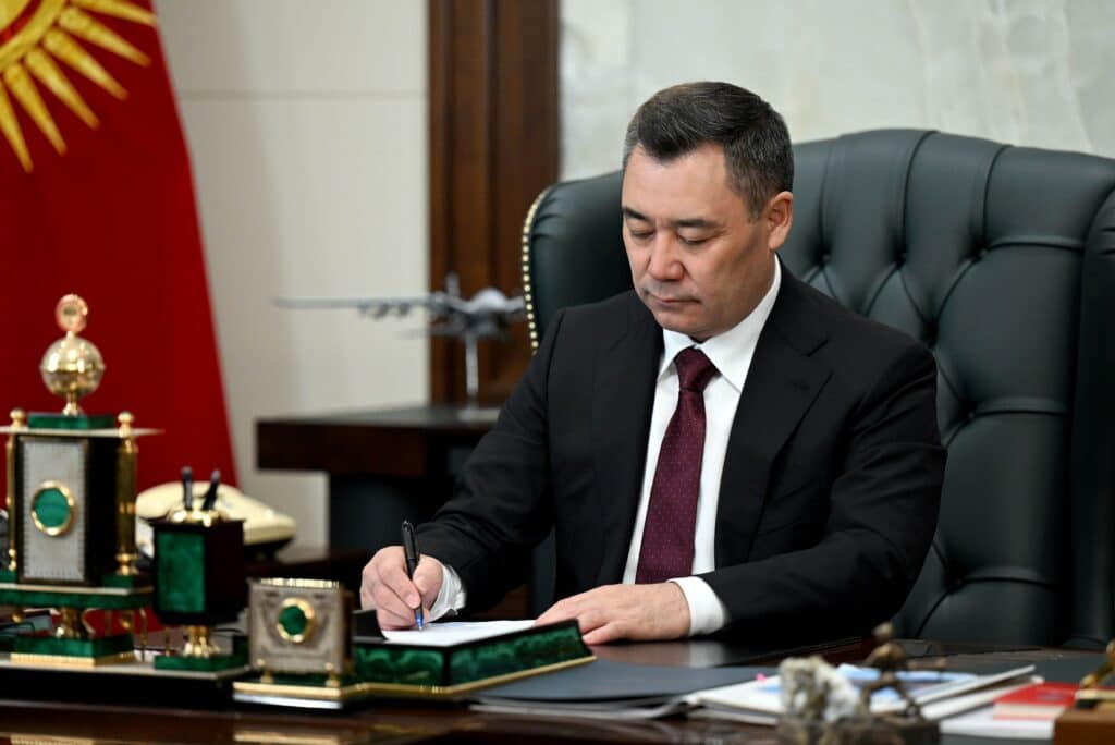 Президент Кыргызстана Садыр Жапаров