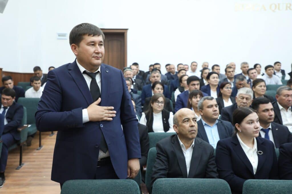 Шарофиддин Лолаев - хоким Ташкента