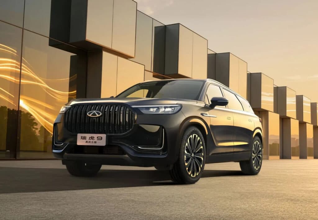 Chery Tiggo 9 Black Warrior Edition sotuvga chiqarildi / Foto: ITHome