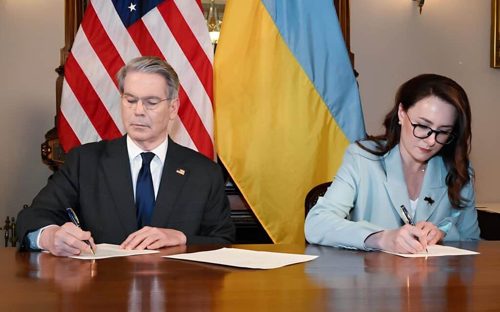 Подписание соглашения о критических минералах между Украиной и США