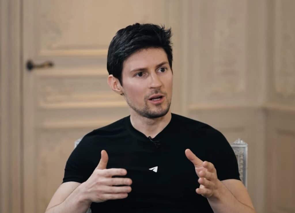 Создатель Telegram Павел Дуров на интервью у Такера Карлсона