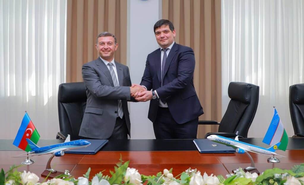Uzbekistan Airways и Azerbaijan Airlines подписали соглашение о совместной эксплуатации рейсов