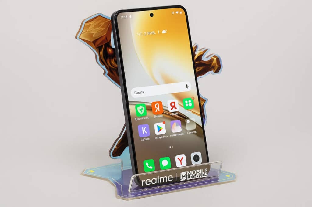 Realme 14 5G smartfoni qanday xususiyatlarga ega / Rasm Sora SI yordamida sayqallangan / Manba: Ixbt