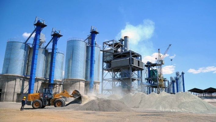 Kyrgyz cement, Factory