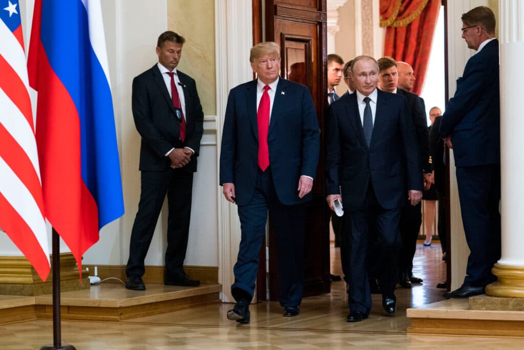 Vladimir Putin, Donald Trump