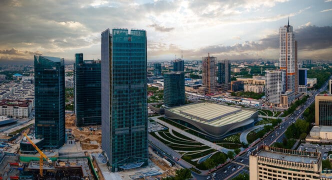 SDG, Uzbekistan, construction, development