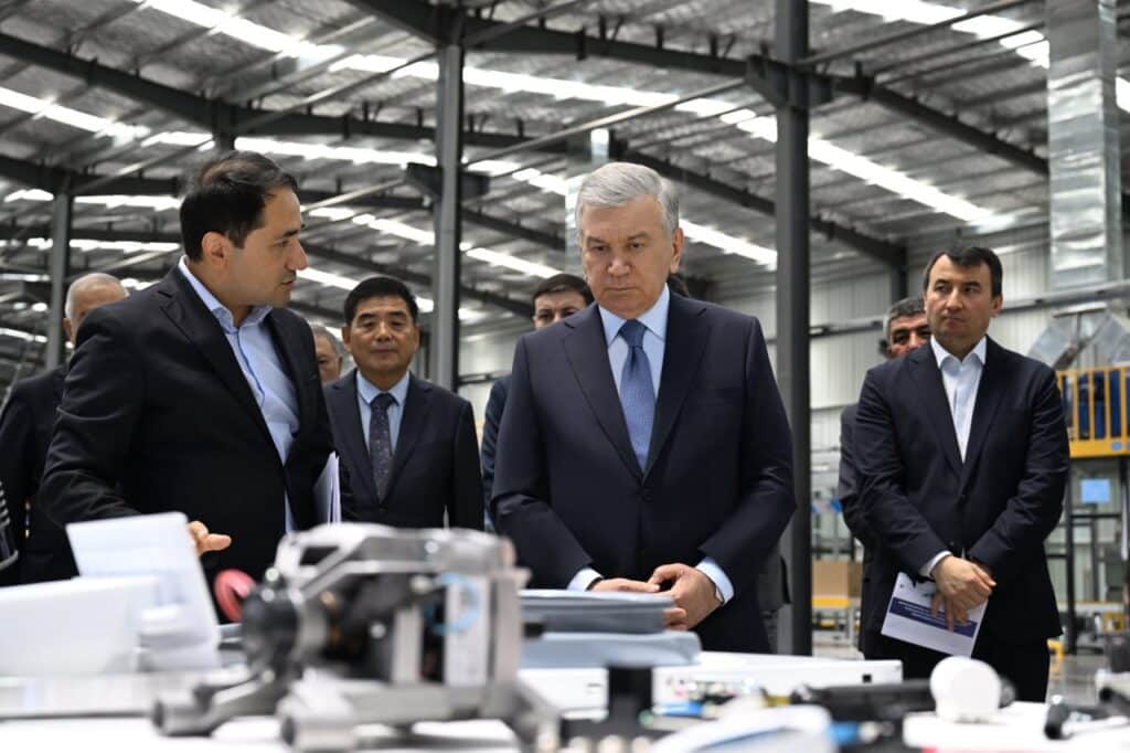 Shavkat Mirziyoyev, technopark