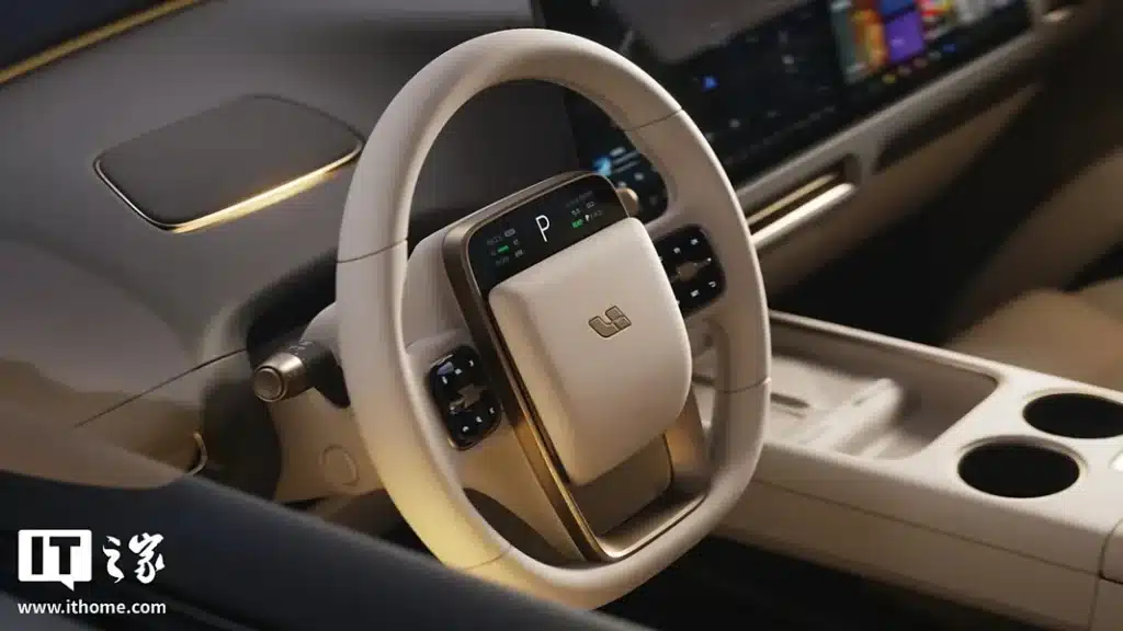 Li Auto Li i8 elektromobili saloni qanday dizaynda bo‘ladi / Foto: ITHome