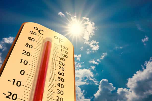 june, hot weather