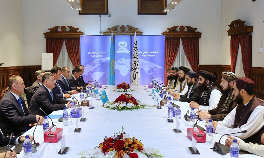 Afghanistan and Kazakhstan