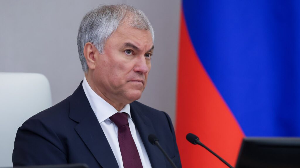 Спикер Госдумы РФ Вячеслав Володин