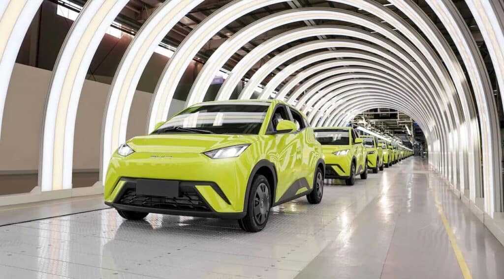 BYD Seagull 1 million dona ishlab chiqarildi / Foto: BYD