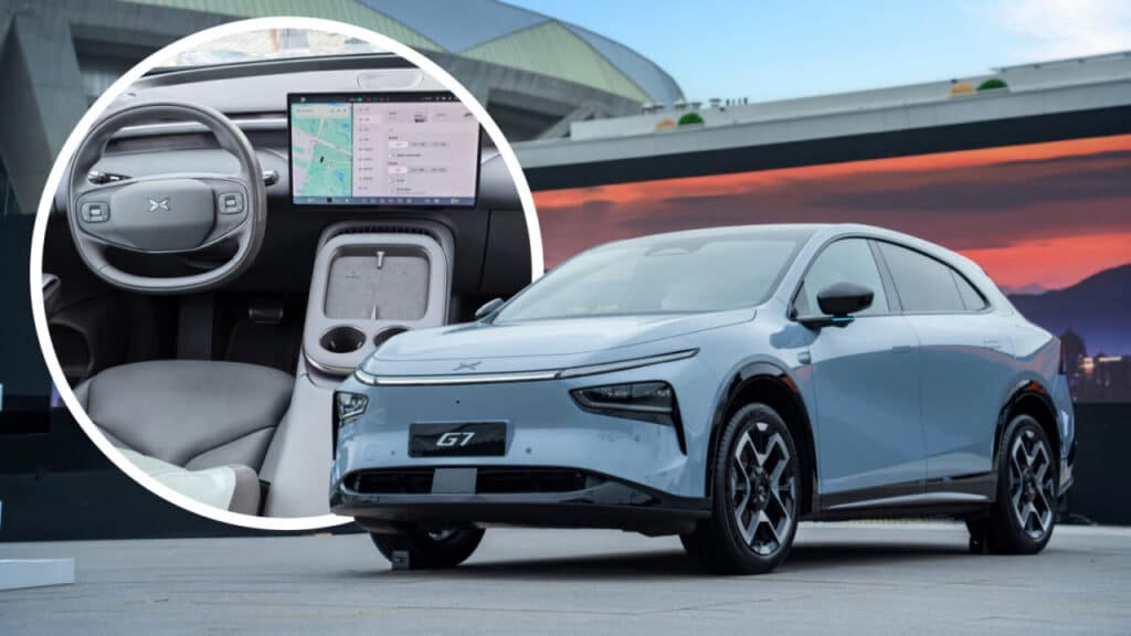 Xpeng G7 elektromobili taqdim etildi / Foto: CarNewsChina